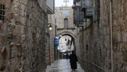 Jeruzalės senamiesčio gatvė 