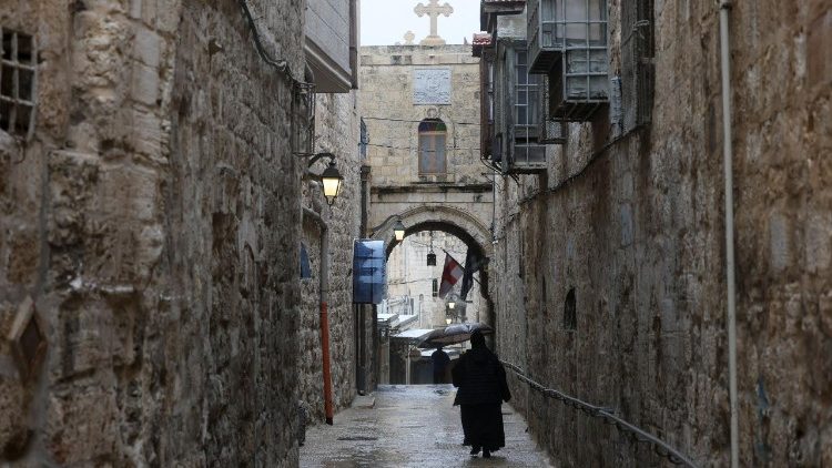 Jeruzalės senamiesčio gatvė 