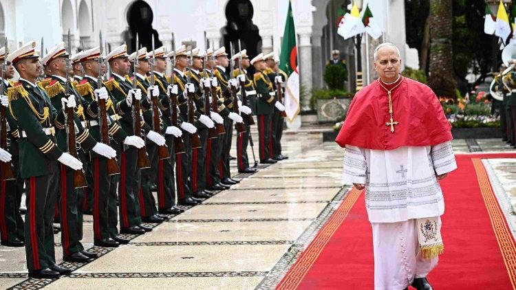 संत पापा लियो का स्वागत 