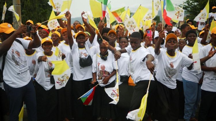 Große Begeisterung in Malabo