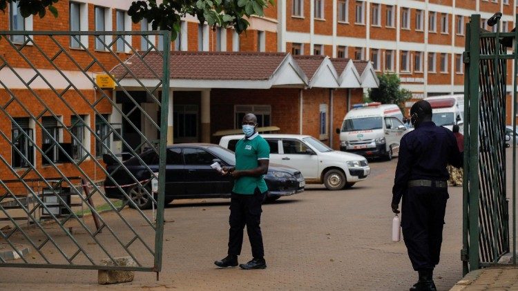 In diesem Krankenhaus in Uganda starb ein Patient an Ebola