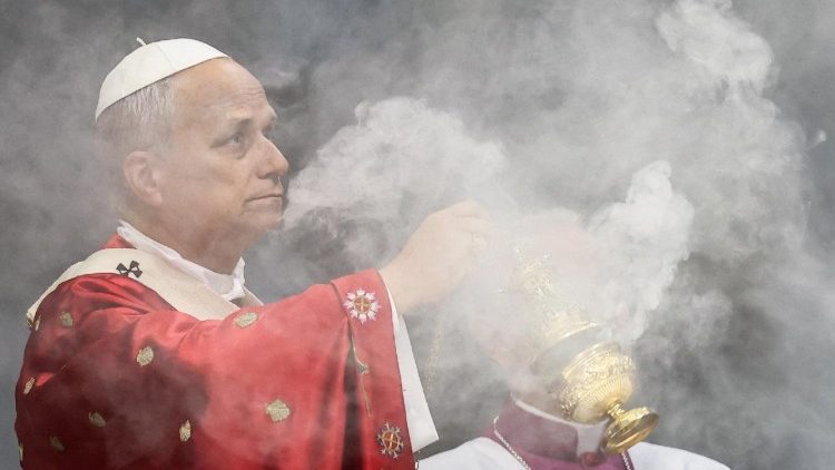 Pope Leo presides over Mass for the Solemnity of Pentecost