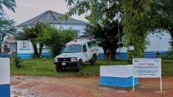 Centro de combate ao Ebola no Leste da RDC. 