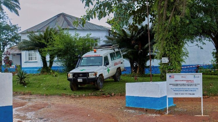 Centro de combate ao Ebola no Leste da RDC. 