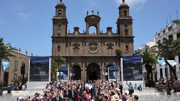 A Szent Anna-sz&eacute;kesegyh&aacute;z Las Palmas de Gran Canaria telep&uuml;l&eacute;sen