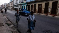 Ohne Strom in den Straßen von Havanna