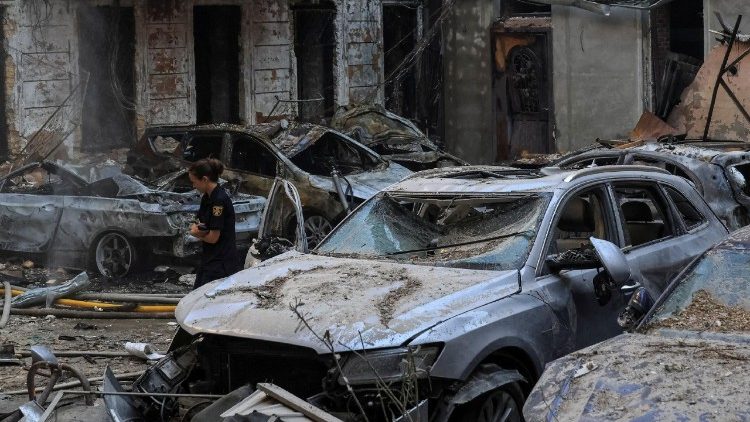 Наступствы расійскага ўдару па Адэсе ва Украіне