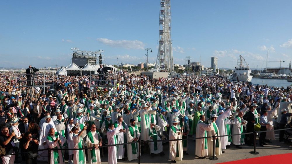 Падчас Імшы ў Рыміні