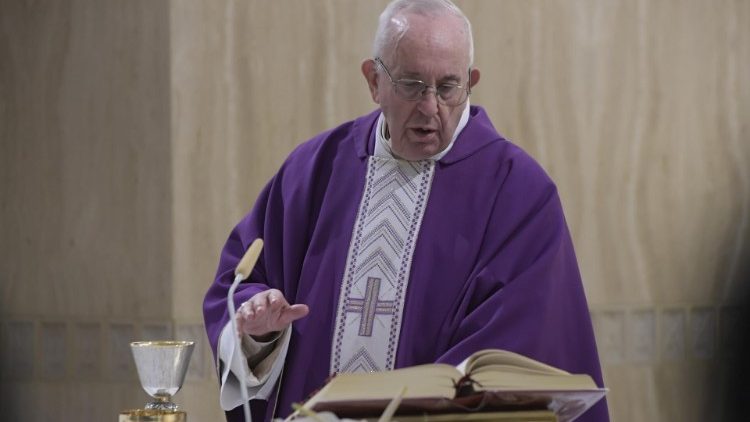 Msza w domu Św. Marty