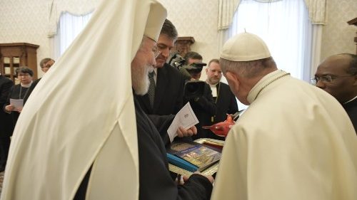 Ekumeeninen rukoushetki Pyhän Birgitan Kirkossa Roomassa keskiviikkona 22.1.