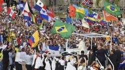 El Papa en la JMJ de Panamá: "El discípulo no es solamente el que llega a un lugar sino el que empieza con decisión, el que no tiene miedo a arriesgar y ponerse a caminar".