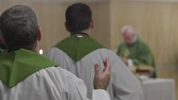 Papa celebra a missa na Casa Santa Marta