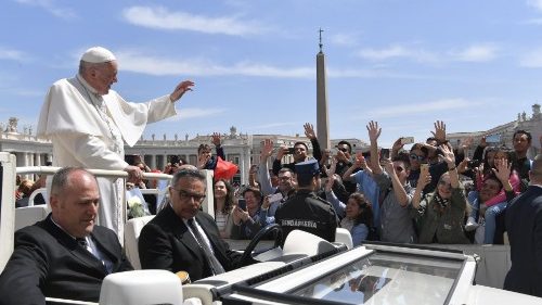 Audiencia General del 15 de mayo de 2019