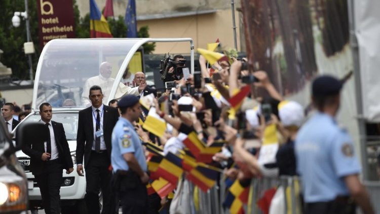 2019.05.31 Călătoria apostolică a papei Francisc în România (fotografie din arhivă)