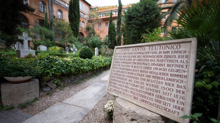 Der deutsche Friedhof im Vatikan