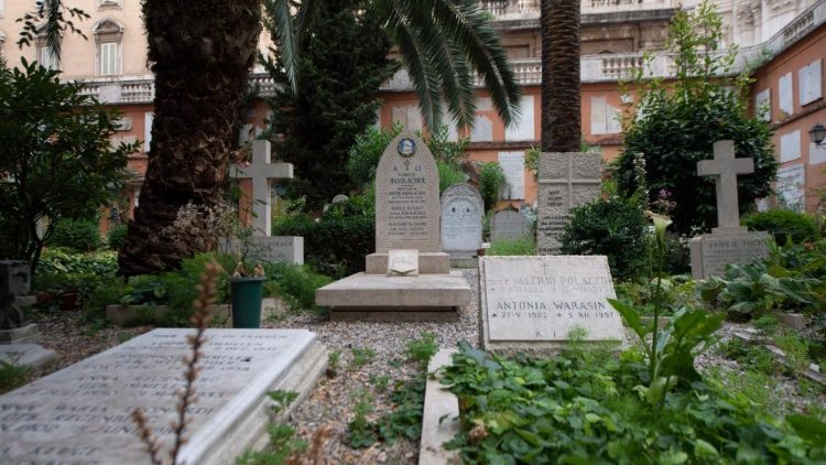 Der deutsche Friedhof im Vatikan