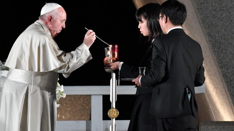 Papa Francisko alipotembelea Japan Novemba 2019