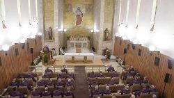2020年教宗和聖座各部會首長在阿里恰進行四旬期退省