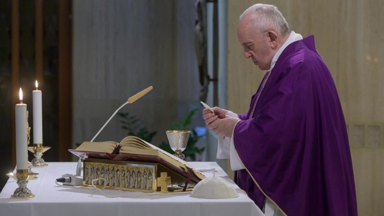 2020.03.13 Messa Santa Marta