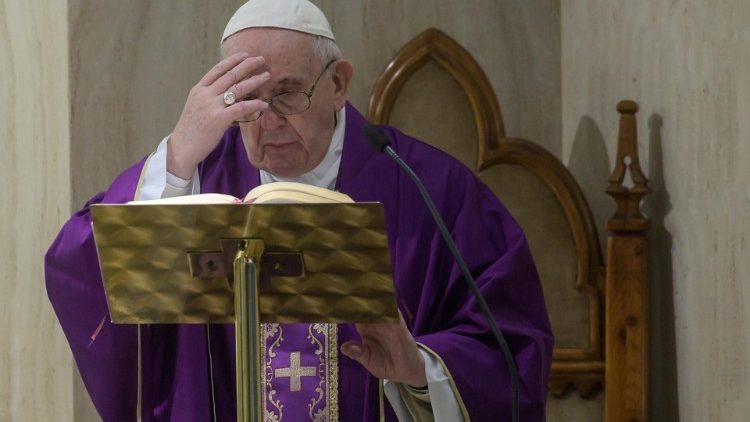 2020.03.13 Messa Santa Marta