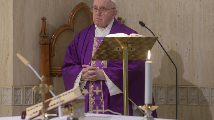 2020.03.13 Messa Santa Marta