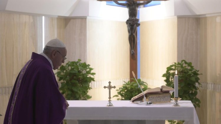 2020.03.15 Messa Santa Marta