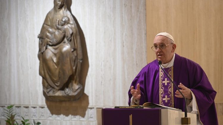 2020.03.18 Messa Santa Marta