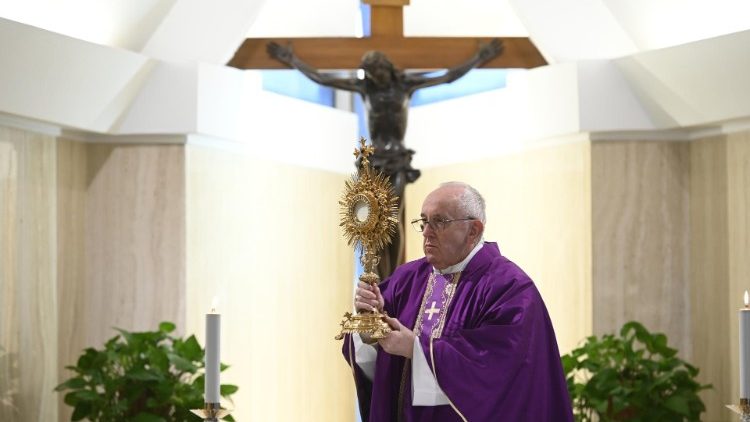 2020.03.18 Messa Santa Marta