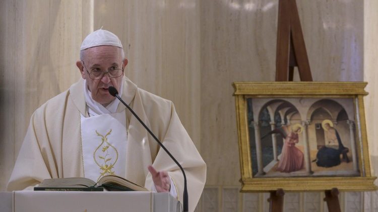 2020.03.25 Messa Santa Marta