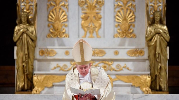 Кардынал Купт Кох падчас Нешпараў на заканчэнне Тыдня малітваў аб еднасці хрысціян