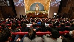 L'Aula Magna della Pontificia Universita' Lateranense (foto d'archivio)