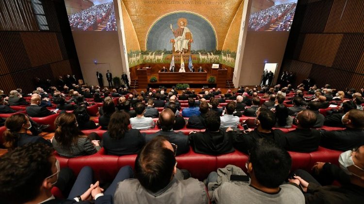 L'Aula Magna della Pontificia Universita' Lateranense (foto d'archivio)