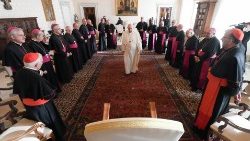 Les évêques d'Espagne reçus par le Pape François, le 14 janvier 2022