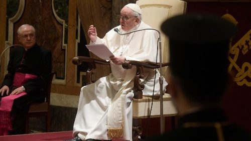 Papst Franziskus bei der Audienz zur Vollversammlung der Ostkirchenkongregation