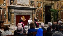 Pope Francis speaks to moral theologians