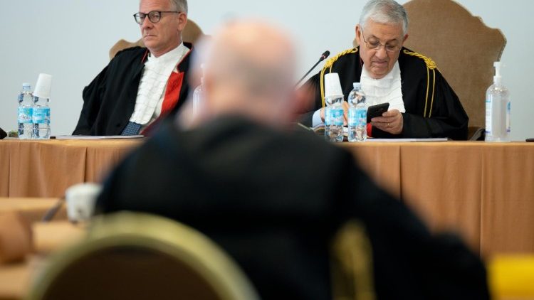 Um momento no processo do Vaticano sobre a gestão de fundos da Santa Sé (Vatican Media)
