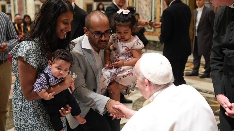 教宗接见叙利亚－马拉巴尔礼教会青年领袖