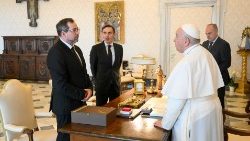 Kiews Emissär beim Papst