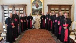 Brasiliens Bischöfe zum Ad Limina Besuch bei Papst Franziskus am 9.9.2022 
