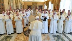 2022.09.22 Premonstratiešu ordeņa regulārkanoniķu vizīte Vatikānā