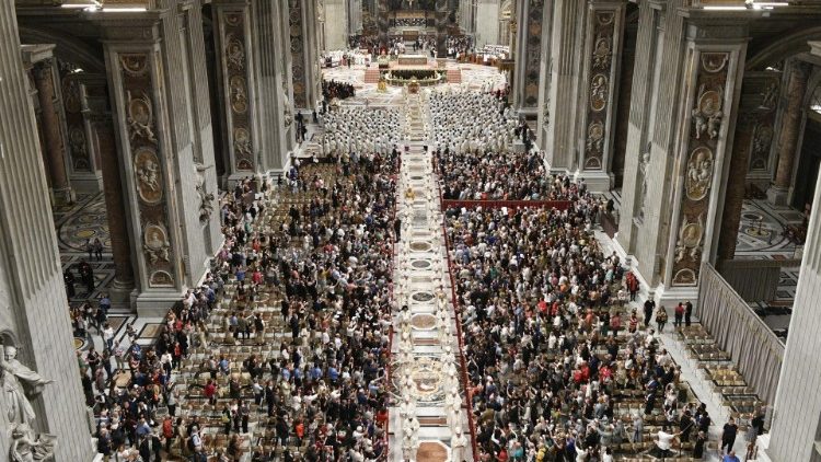 Im Oktober letzten Jahres: Messe in St. Peter zum 60. Konzilsjubiläum