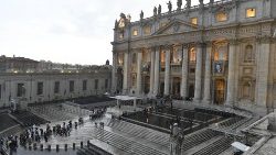 Uno scorcio della Basilica vaticana