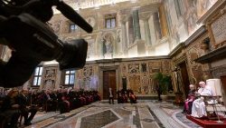 Il Papa nell'udienza a dipendenti e partecipanti all'assemblea plenaria del Dicastero per la Comunicazione