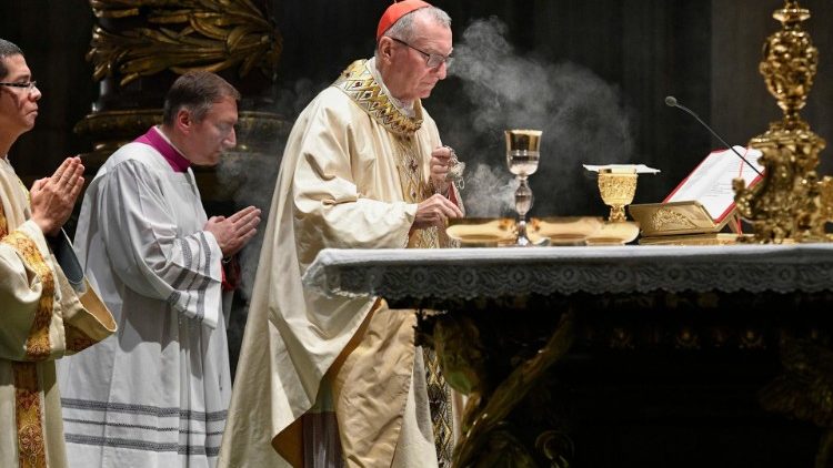 帕罗林枢机主持乌克兰与圣座恢复邦交30周年弥撒