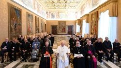 Popiežius priėmė Tarptautinės teologijos komisijos narius