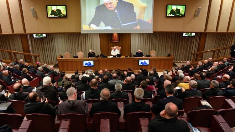 Esta mañana, Francisco se ha hecho nuevamente eco del deseo de paz que existe en el mundo. (Vatican Media) 