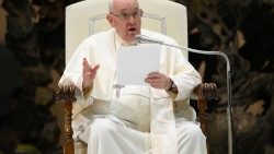 教皇フランシスコ　2023年1月11日の一般謁見　バチカン・パウロ6世ホール
