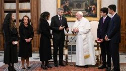 Pāvests tiekas ar Paragvajas Republikas prezidentu (20.01.23)