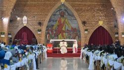 Encontro do Papa com os consagrados em Kinshasa