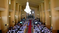 Kanisa Barani Afrika likibidiishwa na imani inayomwilishwa katika Injili ya upendo, Kanisa lazima liwe ni chombo na shuhuda wa upatanisho, haki na amani. 